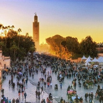 Ruta 9 días desde Marrakech vía las ciudades imperiales de Marruecos